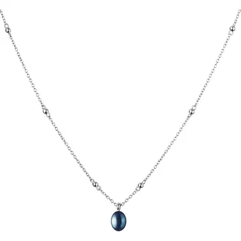 Náhrdelník Elegantní náhrdelník s černou perlou Marta