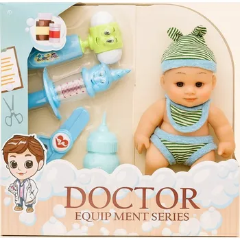 Panenka Sada Malý doktor Panenka Panenka Miminko Mini + Příslušenství BS8402a