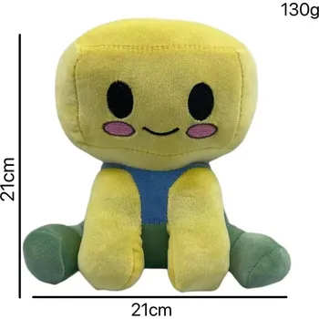 plyšák Plyšová panenka | dětská hračka - BÍLÝ