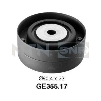 Rozvod motoru Vratná/vodicí kladka, ozubený řemen SNR GE355.17