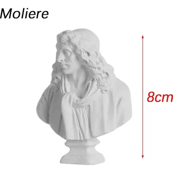 Socha antická busta | dekorace interiéru - Moliér