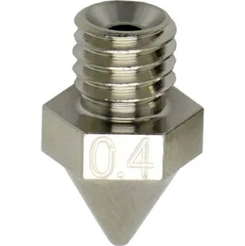 Příslušenství k 3D tiskárně FabConstruct FabConstruct Nuzzle RAISE3D Pro2 Plated Copper 0,4 Nozzle RN35365