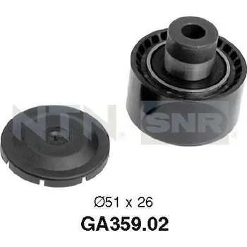 Vratná/vodicí kladka, klínový žebrový řemen SNR GA359.02