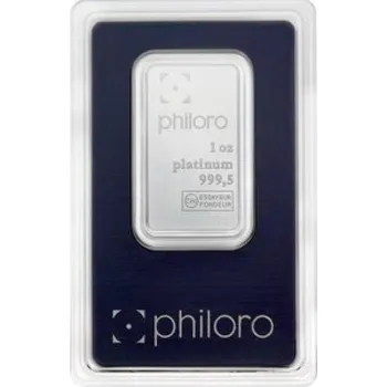Platinový slitek Philoro 1 Oz