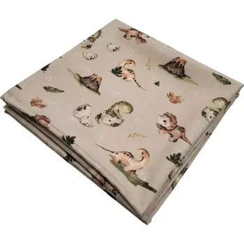 Prostěradlo Deka Muminky 120 x 120 cm béžová