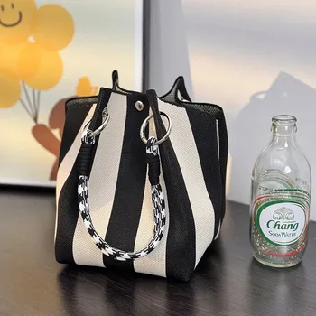 Kabelka Dámská pletená nákupní kabelka | taška - C