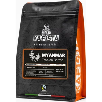 Káva Káva Kafista India Ratnagiri na espresso, 100% Arabica, zrnková, 250 g
