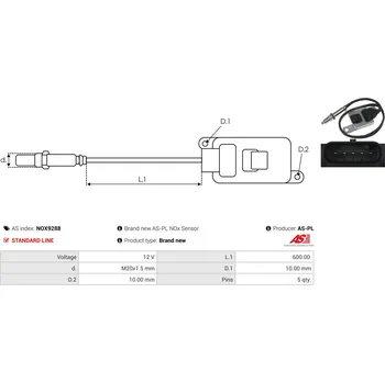 Alternátor Regulátor generátoru AS-PL Sp. z o.o. ARE2013