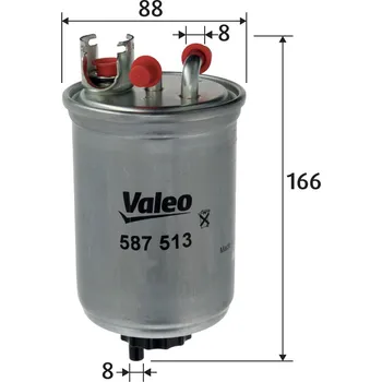 Palivový filtr Palivový filtr VALEO 587513