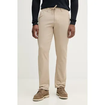 Dámské kalhoty Kalhoty U.S. Polo Assn. COMFORT WAIST CLASSIC CHINO MUP4463 béžová 80X, vel. 36/R