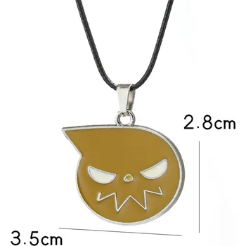 Přívěsek Soul eater lebka přívěsek | šperk - Žluť