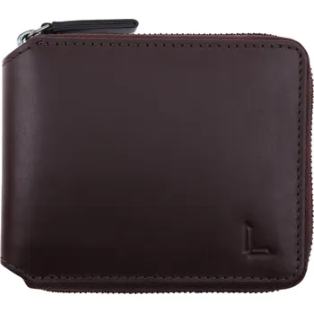 Peněženka Pánská kožená peněženka Lagen GLEN hnědá