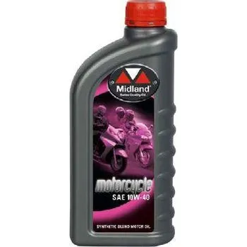 Motorový olej Midland Motorcycle 10W-40 1L - motorový olej