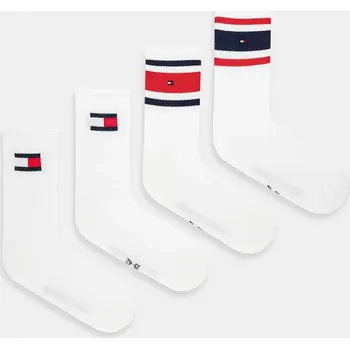 Dětské ponožky Tommy Hilfiger 4-pack 701232849.9BYA bílá 00X, vel. 35/38