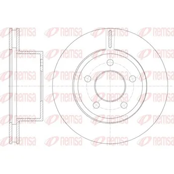 Brzdový kotouč Brzdový kotouč REMSA 6886.10