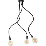 RENDL LOYD E27 III závěsná černá 230V LED E27 3x15W R12935