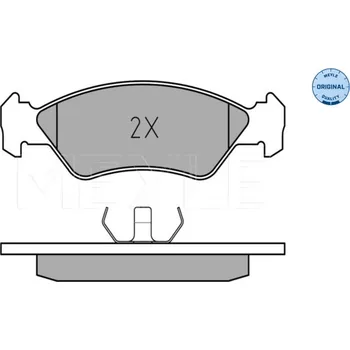 Auto-moto Sada brzdových destiček, kotoučová brzda MEYLE 025 212 0217