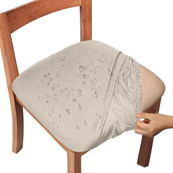 Potah na židli Letní elastický potah sedáku židle | bytové doplňky - KH , 4 ks