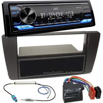 Audio Autorádio ŠKODA Octavia II. ŠKODA Yeti JVC KD-X382BT Bluetooth s instalační sadou