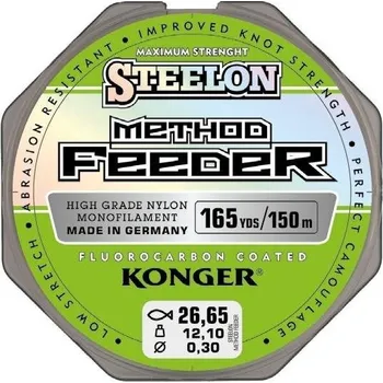 KONGER steelon method feeder 150 m 0,28mm 10,50kg