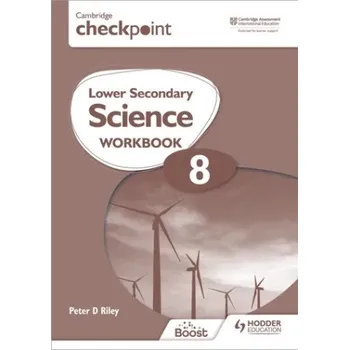 Anglický jazyk Cambridge Checkpoint Lower Secondary Science Workbook 8 (Peter Riley)(Brožovaná)