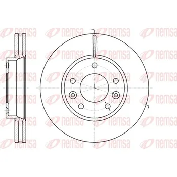Brzdový kotouč Brzdový kotouč REMSA 61294.10