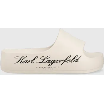 Dámská obuv Pantofle Karl Lagerfeld KOBO II KL86000.VGT béžová 02X, EUR 37