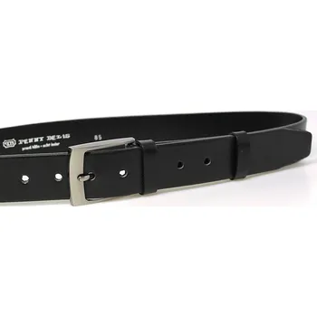 Opasek PENNY BELTS Pánský kožený opasek 5 černý Délka: 95 cm
