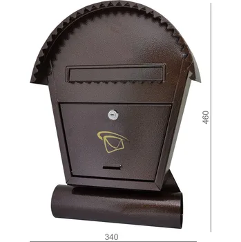 Poštovní schránka Poštovní schránka H 340 x L 440 x W 70 mm