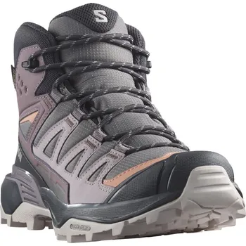 Dámská treková obuv Salomon X Ultra 360 Mid GTX W L47448700V - plum kitten/phantom cork, II. Jakost 40