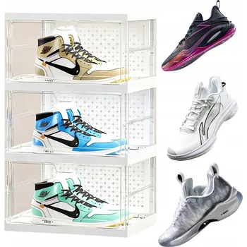 Botník 3X BOTNÍK BOTNÍK POLICE REGÁL ÚLOŽNÉ BOXY STOJAN NA BOTY