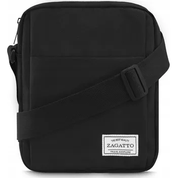 Pánská taška přes rameno malá sportovní taška do práce černá ZAGATTO