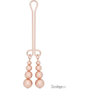 Skřipec na klitoris Rosy Gold