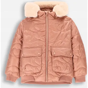 Dívčí bunda Coccodrillo Zimní bunda Dívčí oranžová ZC4152112OGK