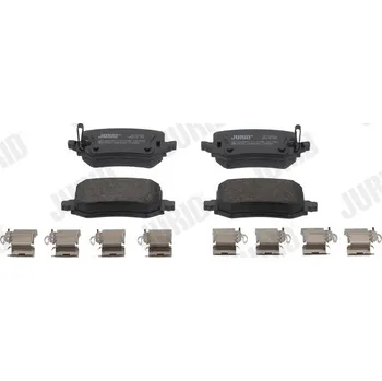 Auto-moto Sada brzdových destiček, kotoučová brzda JURID 574200J