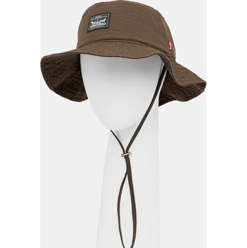 Klobouk Bavlněný klobouk Levi's SUMMER DRAWSTRING BUCKET HAT 005CP.0000 zelená 91X, vel. S