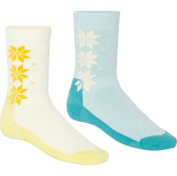 Pánské ponožky Ponožky s příměsí vlny Kari Traa 2-pack 611490 tyrkysová 56X, vel. 39/41