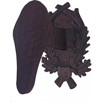 Obraz Dřevo Novák Podložka pod trofej, řezbovaná, muflon č.233 Barva: Černá