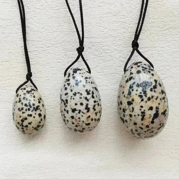 Set yoni vajíček pro posílení pánevního dna | masážní kámen - L