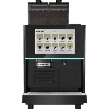 Kávovar Profesionální automatický kávovar Embassy Bogota II + 10kg kvalitní kávy Mezzo ZDARMA