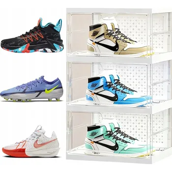 Botník Botník s policemi Bedee 27 x 59,5 x 36 cm průhledný