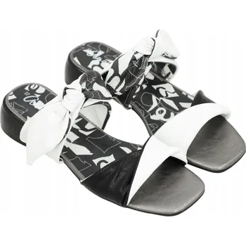 Dámské sandále Anekke Sophia Kožené Nazouváky Sandály na podpatku Vel. 38