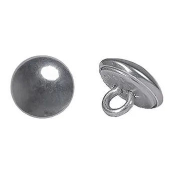 Knoflík ARMÁDNÍ ORIGINÁL FRANCIE Knoflík malý kovový 15mm stříbřitý Francie originál