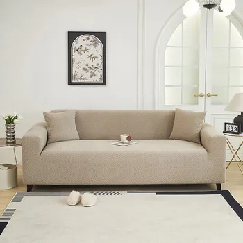 Napínací potah Elastický potah sedačky jacquard | bytový textil - barva 05 , 1pc 2 Seater