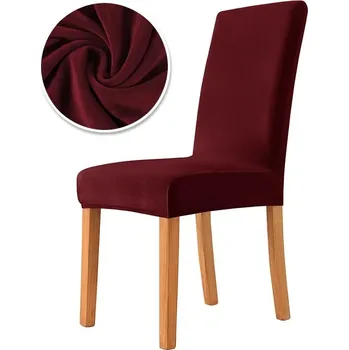 Potah na židli Luxusní elastický potah židle | bytové doplňky - Víno