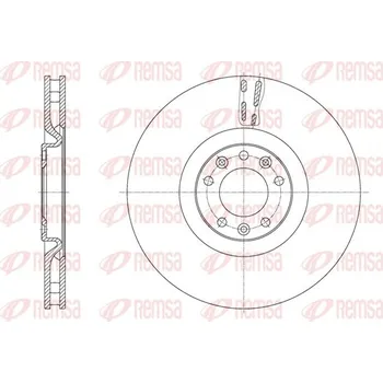 Brzdový kotouč Brzdový kotouč REMSA 61629.10