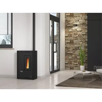 Krbová kamna La Nordica Luisella 5.0 Kamna na pelety šedá