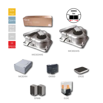 Pohon brány HI-SPEED podzemní sada pro dvoukřídlou bránu do 3m/křídlo