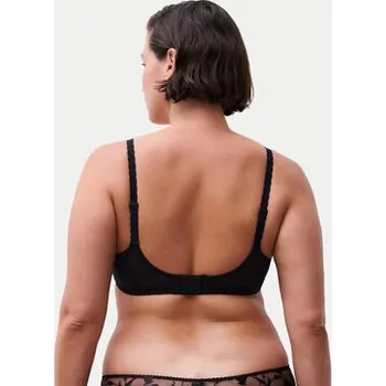 Podprsenka Chantelle Podprsenka s kosticemi Idyll C18UND Černá 90D