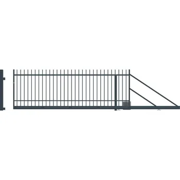 Plot Polargos NICE posuvná brána šířka 4000 x výška 1440 mm, PRAVÁ s pohonem